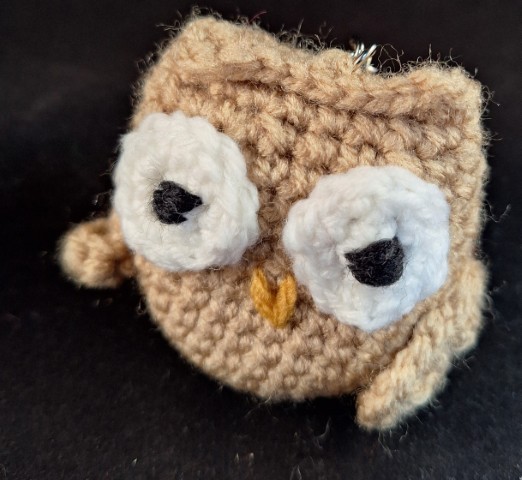 Crochet Key Ring (Brown)