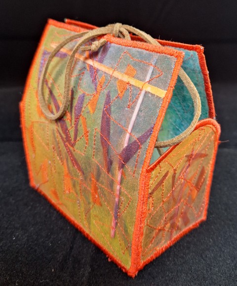 Textile Casket Orange/Red