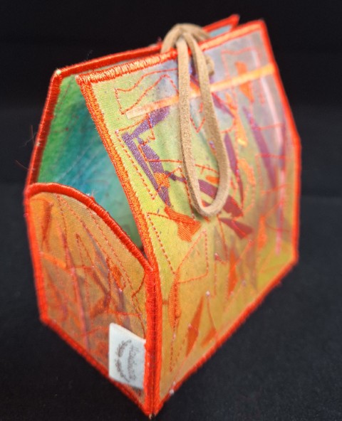 Textile Casket Orange/Red
