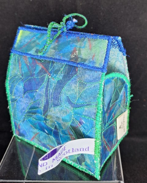 Textile Casket Blue