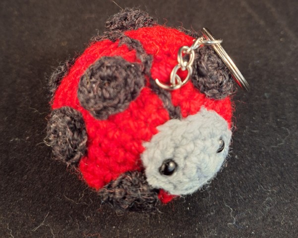 Crochet Key Ring (Ladybug)
