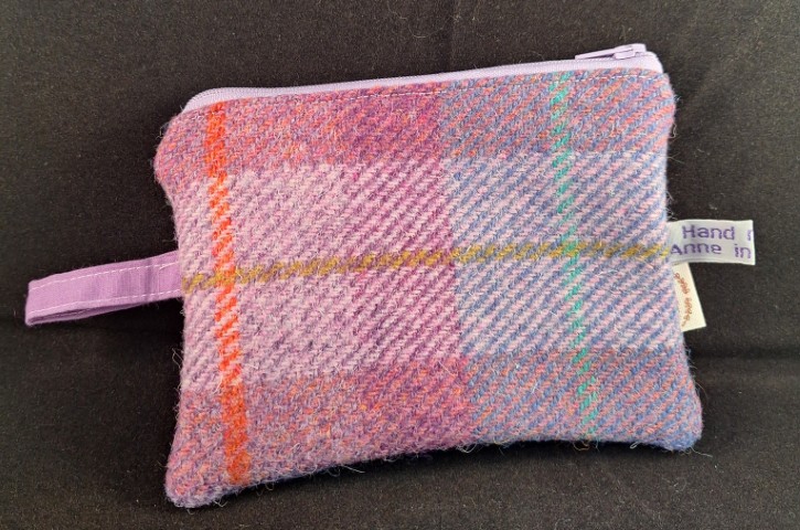 Purple mini Tweed bags
