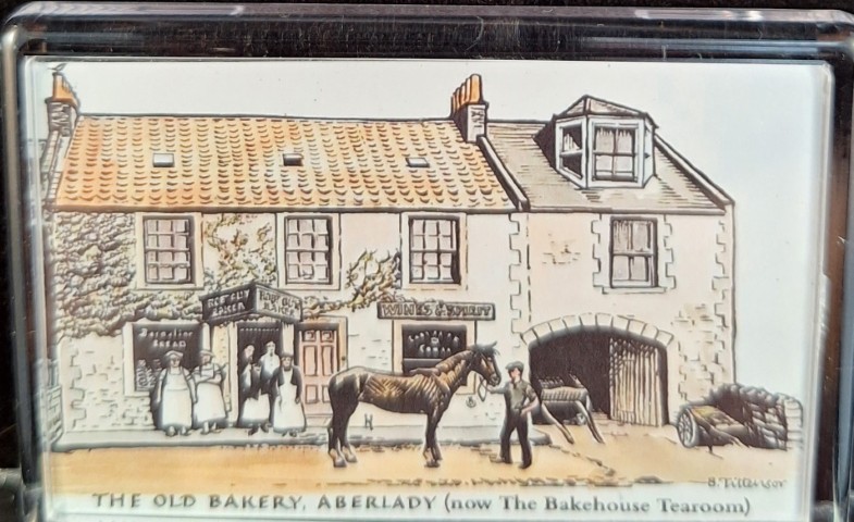 Fridge Magnet of the Old Bakehouse Tearoom