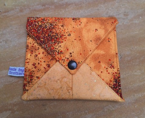 Mini Purse (Sand colour with specles)