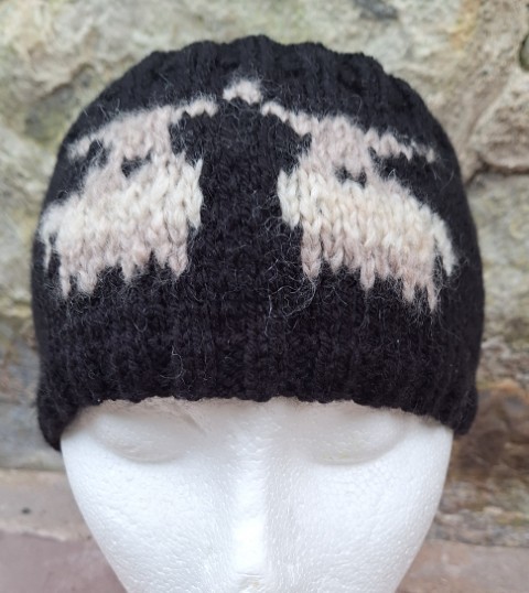 Knitted headwarmer Highland Cow